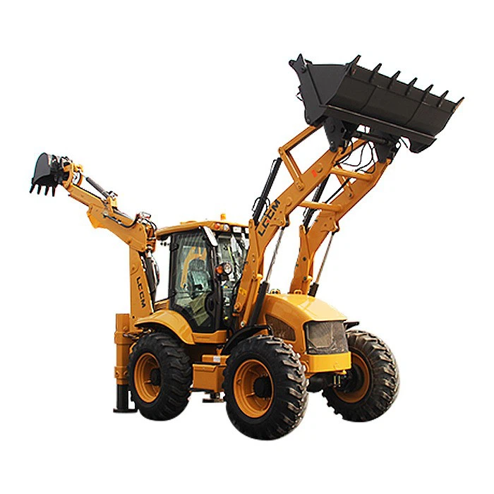 10 Ton Operating Weight Hydraulic Backhoe Loader supplier